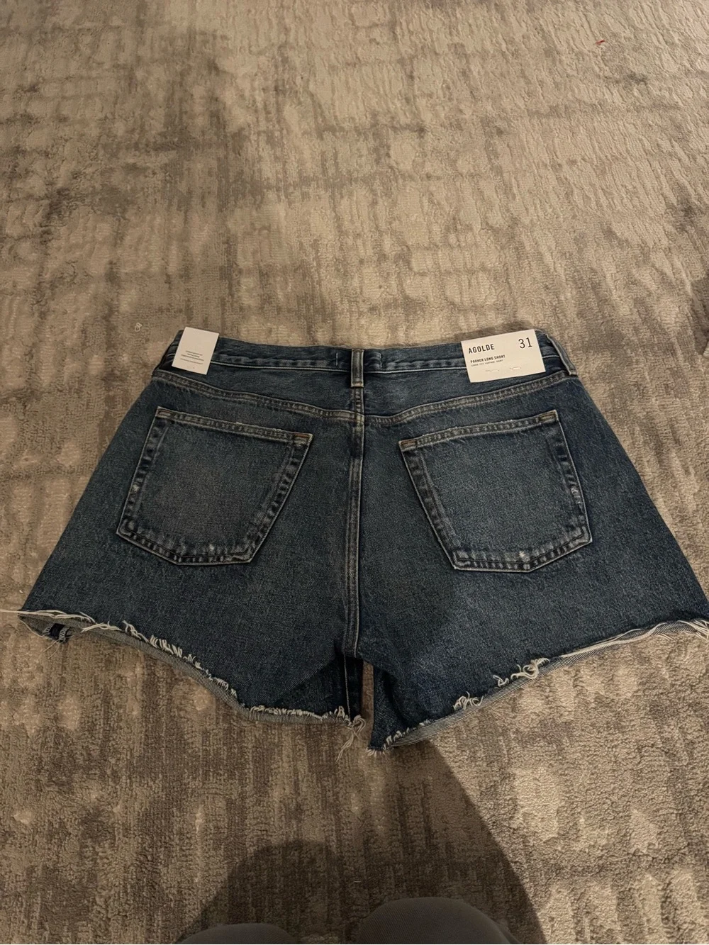 Women's Parker Long Vintage Loose Short in Upshot AGOLDE